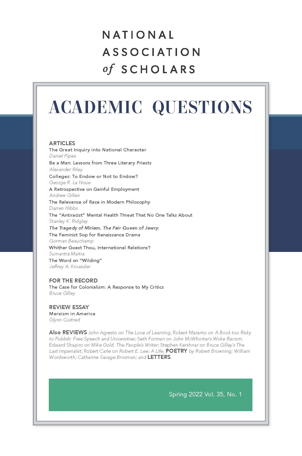 Academic Questions